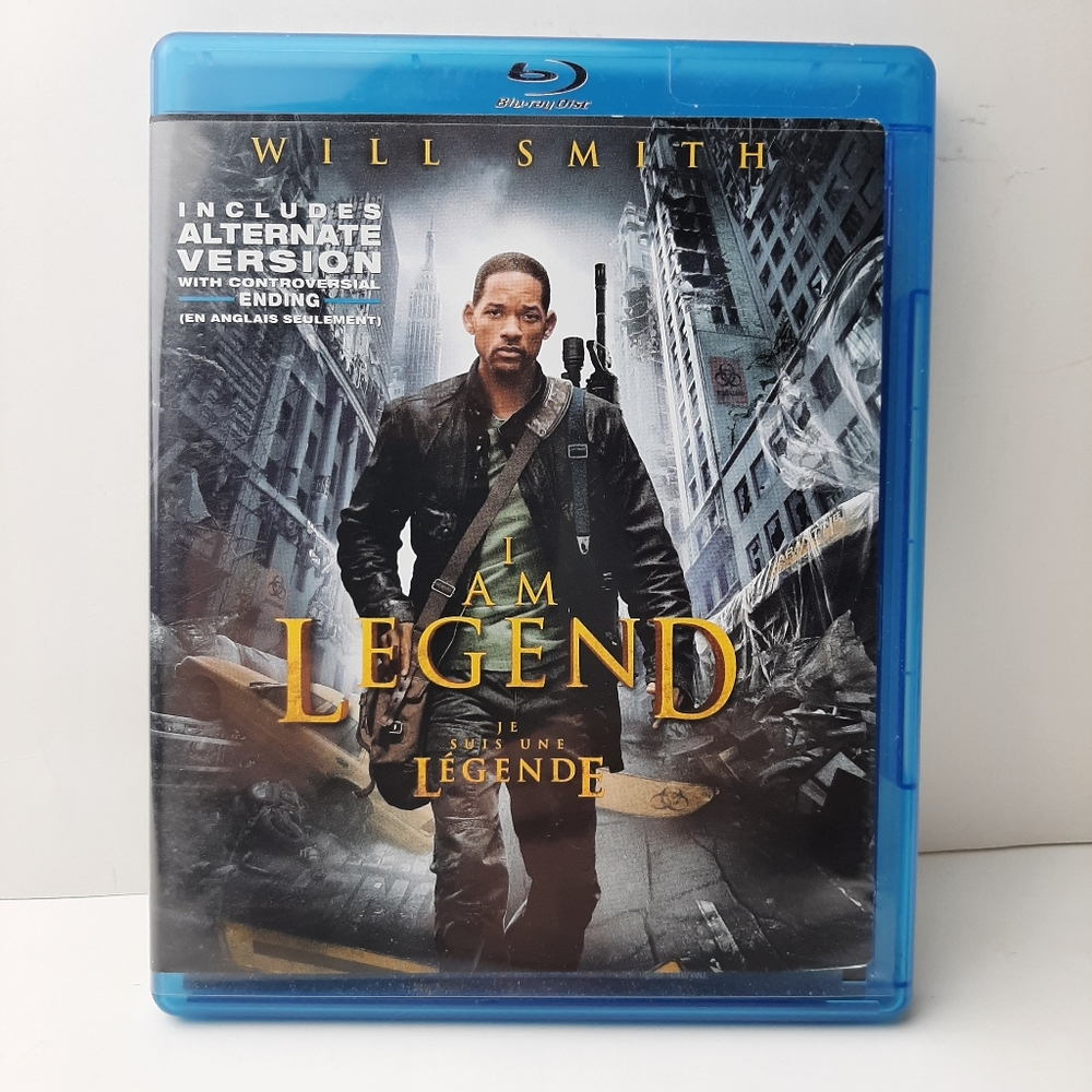 🍒4 for $20🍒 I Am Legend Blu-ray Horror Sci-Fi Movie